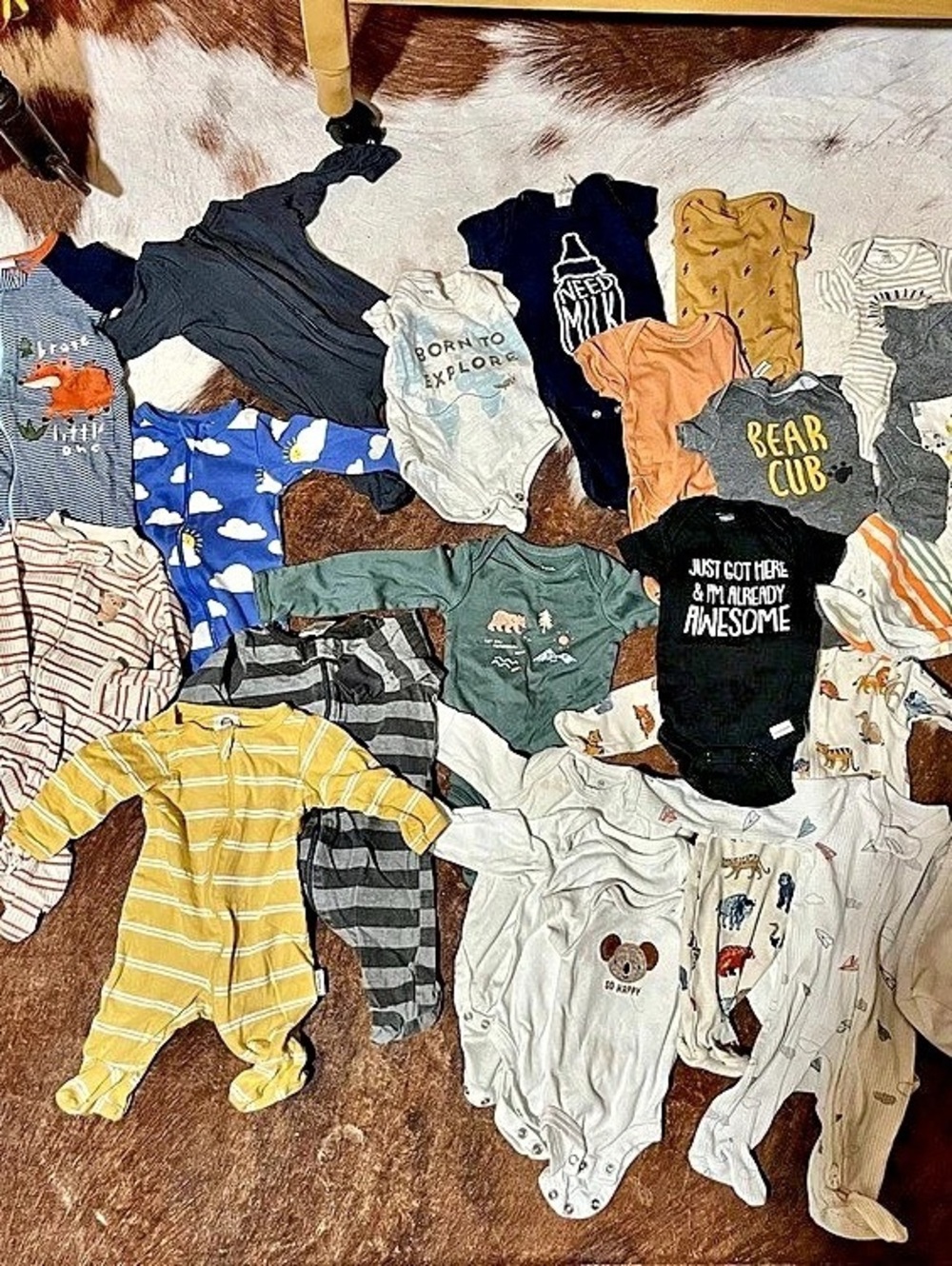 Baby Clothing Lot Assorted Onesies
